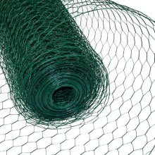 100ft pvc coated poultry farm wire netting chicken wire netting hexagonal wire mesh